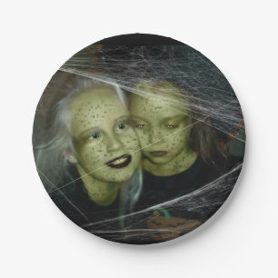 Prato De Papel Chapas de papel no Halloween