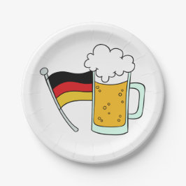Prato De Papel Chapas de papel Oktoberfest