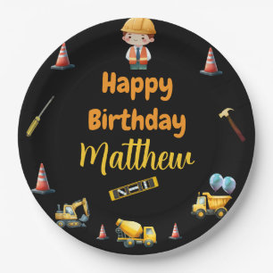 Prato De Papel Chapas de papel para aniversário de criança de veí