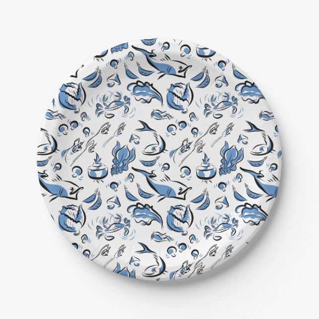 Prato De Papel Chapas de papel para desenho de tinta em chinês (Frente)