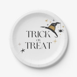 Prato De Papel Chapas de papel para festas de Halloween