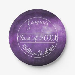 Prato De Papel Chapas de Papel para Graduação Espacial Exterior e