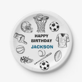 Prato De Papel Chapas de papel para partidos desportivos