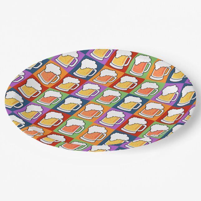 Prato De Papel Chapas de papel para Pop de CERVER (Inclinado)