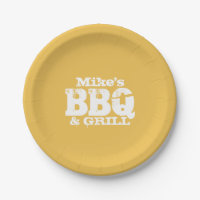 Chapas de papel personalizadas para o CHURRASCO