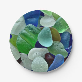 Prato De Papel Chapas de papel Seaglass