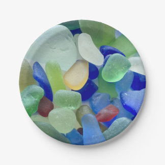 Prato De Papel Chapas de papel Seaglass