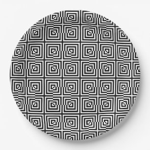 Prato De Papel Chapas de Partes de Ilusões Ópticas - conjunto 1