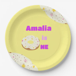 Prato De Papel Chapas de rosquinha