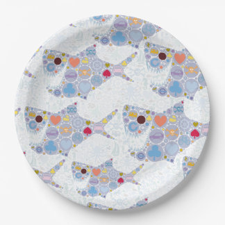 Prato De Papel Chapas de tubarão