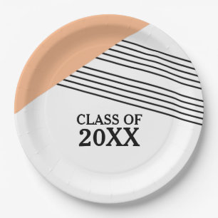 Prato De Papel Chapas Geométricas de Papel para Graduação em Faix