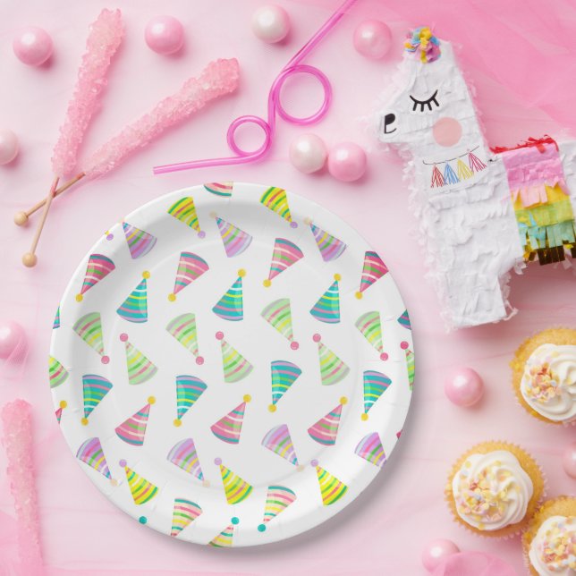 Prato De Papel Chapéus do Partido da Celebração (Festa)