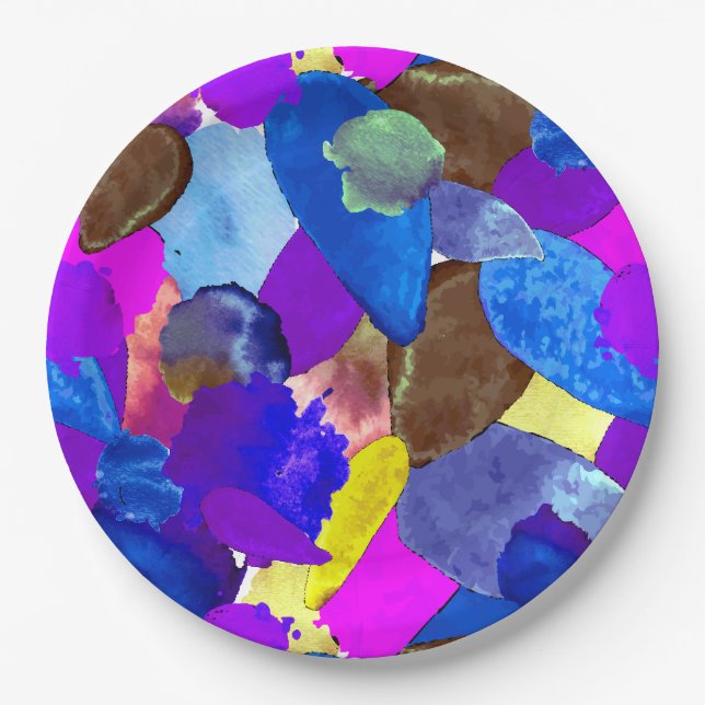 Prato De Papel Chave de cor 4 (Frente)