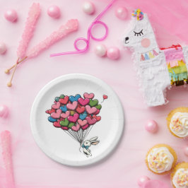 Prato De Papel Cheio De Amor