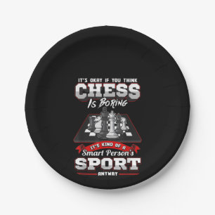 Prato De Papel Chess Funny cita Ditos Humorísticos