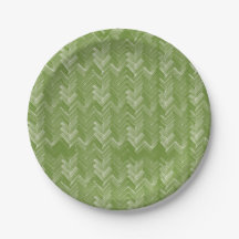 Chevron, Herringbone Pattere, Forest Green