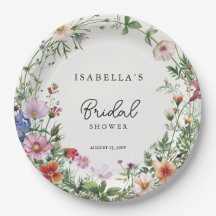 Chic Chá de Noiva com Flores Silvestres