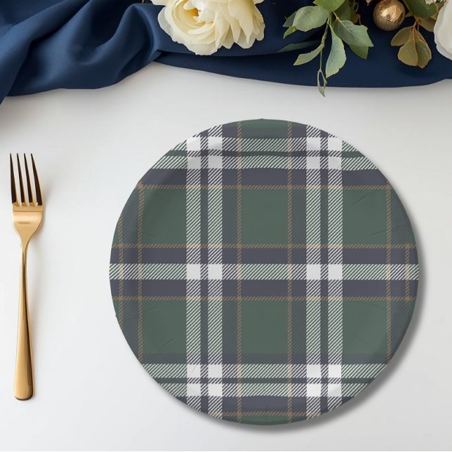 Prato De Papel Chic elegant Fancy Dog and Bear Theme paper plates (Criador carregado)