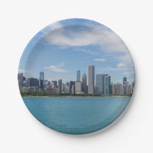 Prato De Papel Chicago Day Cityscape