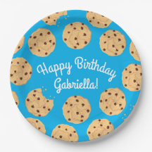 Chip Cookies primeiro aniversario Festa Azul