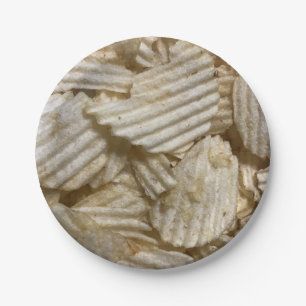 Prato De Papel Chips de batata