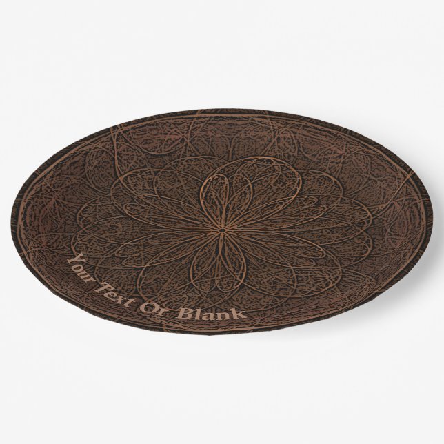 Prato De Papel Chocolate (Inclinado)