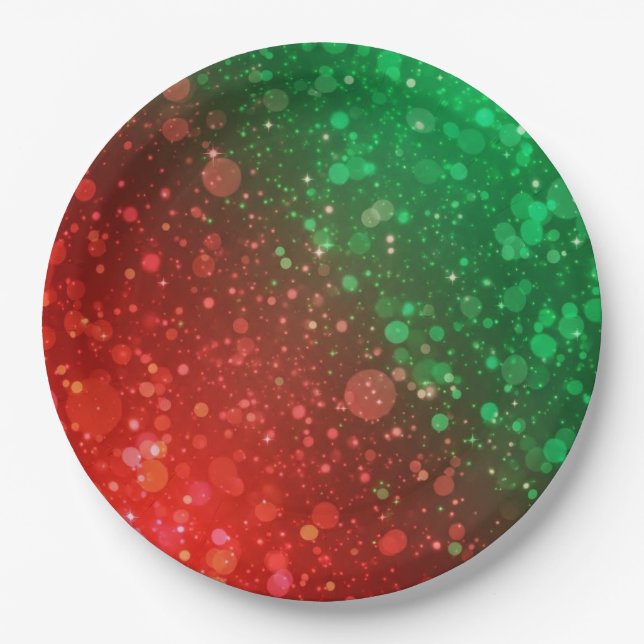 Prato De Papel Christmas (Frente)