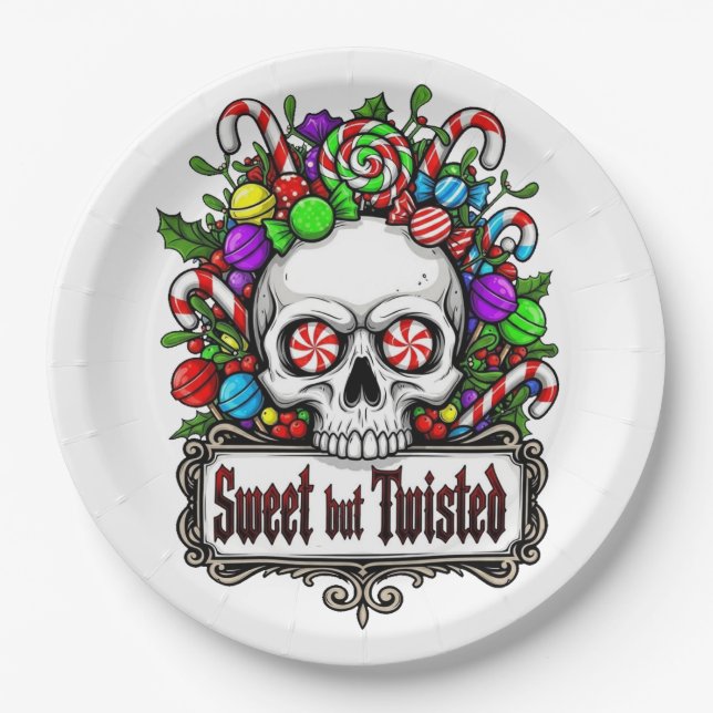 Prato De Papel Christmas (Frente)