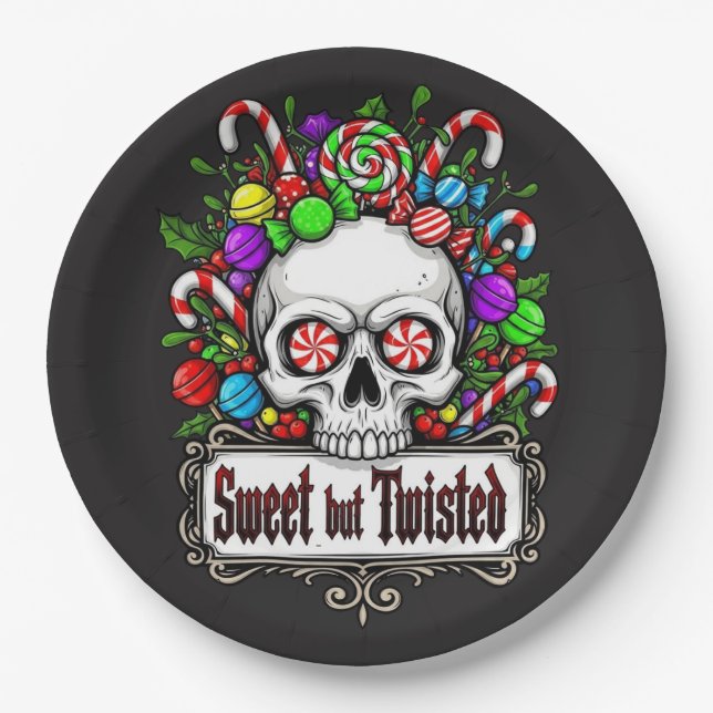 Prato De Papel Christmas (Frente)