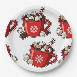 Prato De Papel Christmas