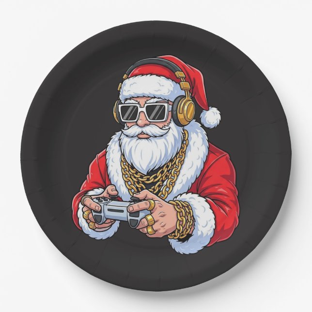 Prato De Papel Christmas (Frente)