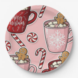 Prato De Papel Christmas