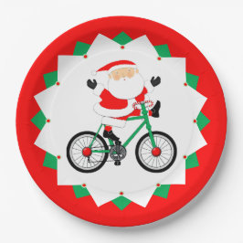 Prato De Papel Christmas Biking Holiday Cycling Party
