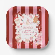 Christmas Holiday Paper Plate for Any Events