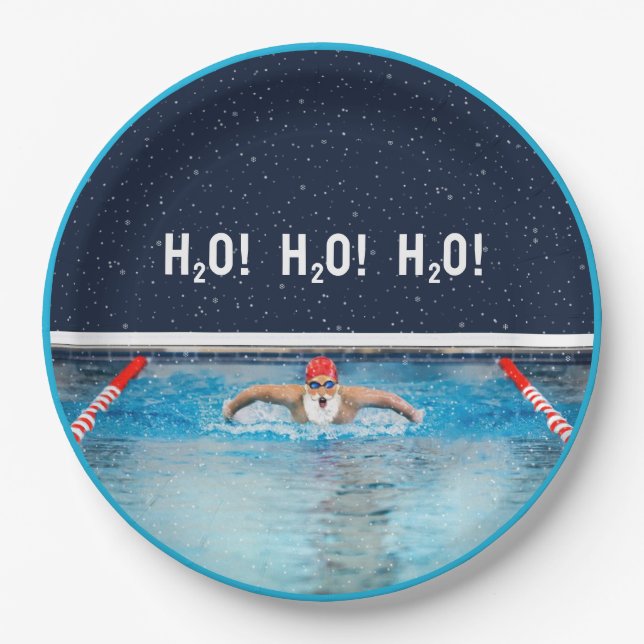 Prato De Papel Christmas Holiday Party (Frente)