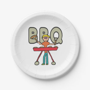 Prato De Papel Churrasco Barbecue Grillmaster