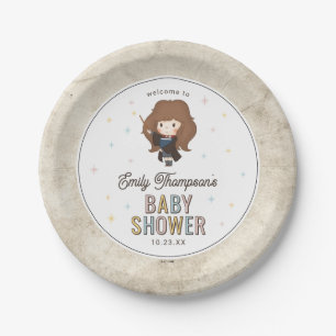Prato De Papel Chuva de Bebê Harry Potter Chibi Hermione