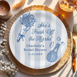 Prato De Papel Chuva de Noiva Handrawn Fresh Off the Market