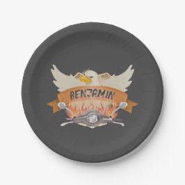 Prato De Papel Ciclo do motor