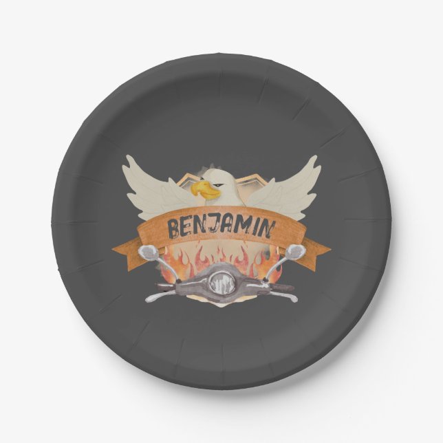 Prato De Papel Ciclo do motor (Frente)