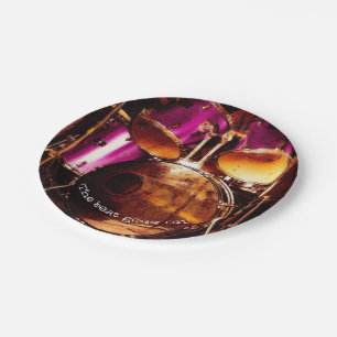 Prato De Papel Cilindros, doce exterior