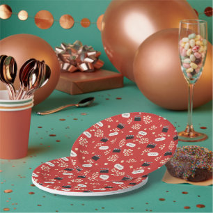 Prato De Papel Cinema Retro Popcorn