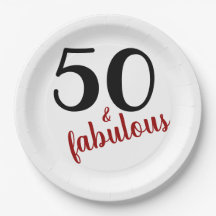 Cinquenta e Festa de aniversário fabulosa