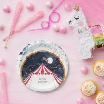 Circo Divertido Pastel Aniversário