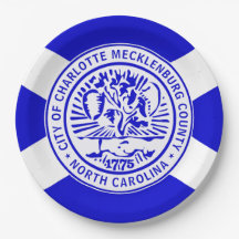 City Flag of Charlotte (Carolina do Norte)