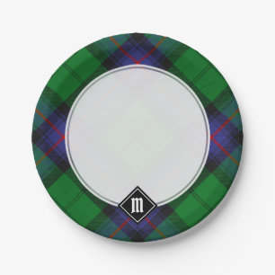 Prato De Papel Clan Armstrong Tartan Paper Plates