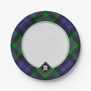 Prato De Papel Clan Baird Tartan