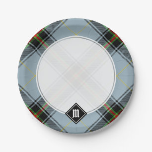 Prato De Papel Clan Bell Tartan