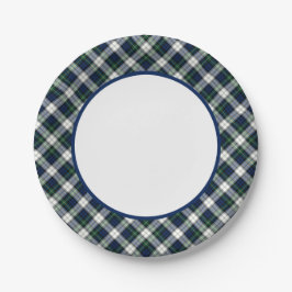 Prato De Papel Clan Gordon Dress Tartan Border