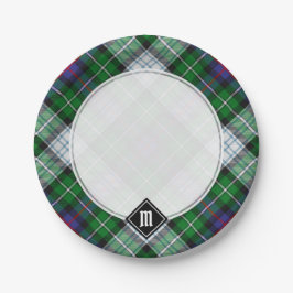 Prato De Papel Clan Gordon Dress Tartan Paper Plates